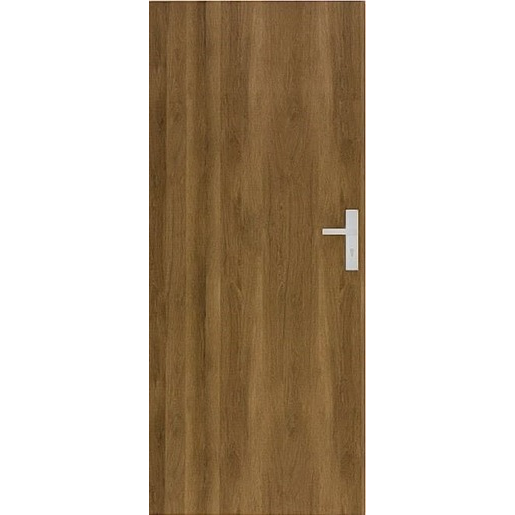 Bezpečnostní vchodové RC2 dveře Naturel Technické pravé 80 cm dub polský B2DPL80P Naturel