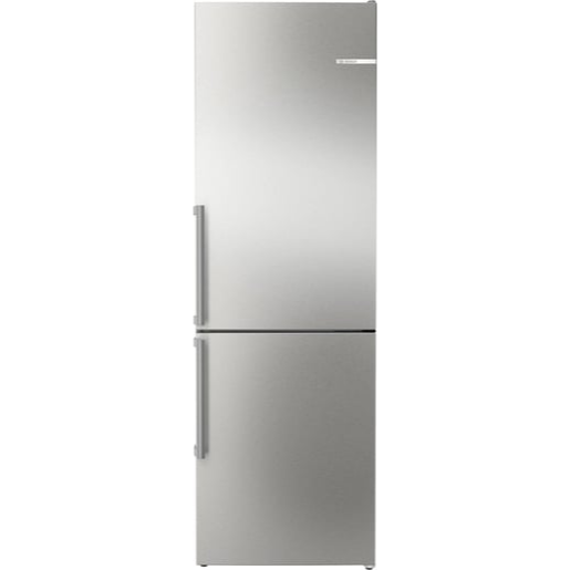 Bosch Serie 4 volně stojící chladnička s mrazákem dole 186 x 60 cm matná ocel s úpravou proti otiskům prstů KGN36VIBT Bosch