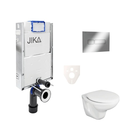 Cenově zvýhodněný závěsný WC set Jika k zazdění + WC Fayans Neo SIKOJJ2 Fayans