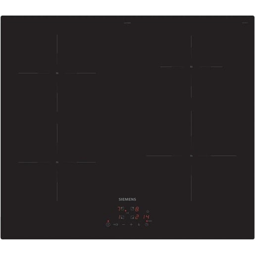 Indukční varná deska Siemens 60 cm instalace na pracovní desku bez rámečku EU611BEB5E Siemens