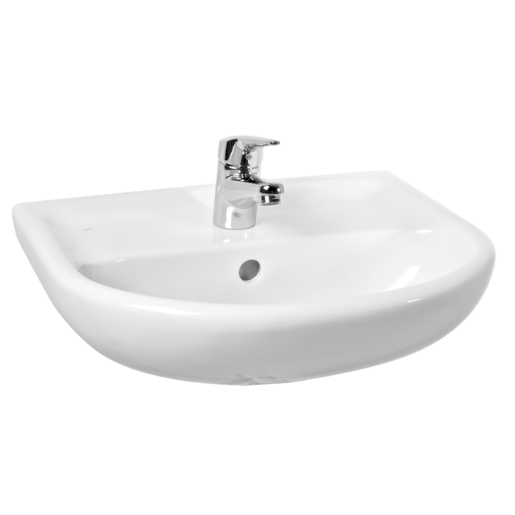 Jika Lyra Plus umyvadlo 55x45 cm otvor pro baterii uprostřed h8143820001041 1438.2.000.104.1 Jika