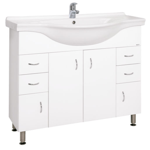 Keramia Pro koupelnová skříňka s umyvadlem 102x55 cm bílá PRO100DV Keramia