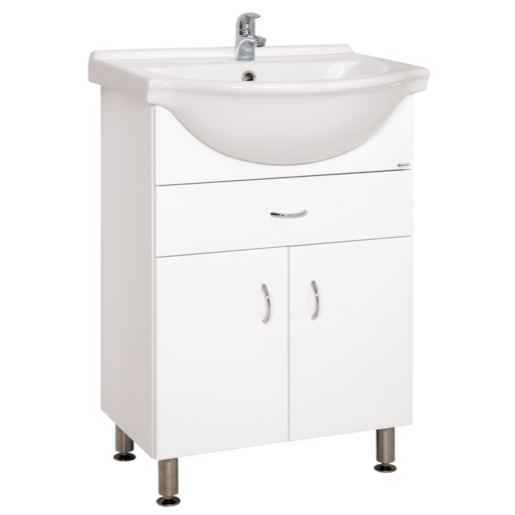 Keramia Pro koupelnová skříňka s umyvadlem 60x50 cm bílá PRO60Z Keramia