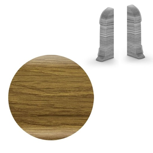 Koncovka k soklu Naturel dub Country