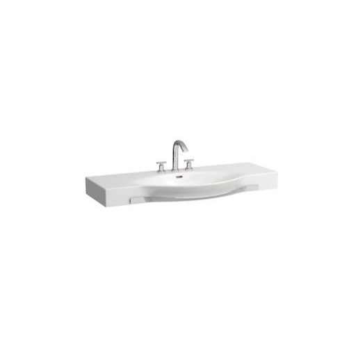 Laufen Palace dvojumyvadlo 120x51 cm otvor pro baterii uprostřed h8117040001041 1170.4.000.104.1 Laufen
