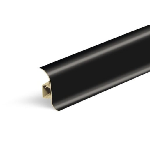 Lišta soklová Naturel černá hladká