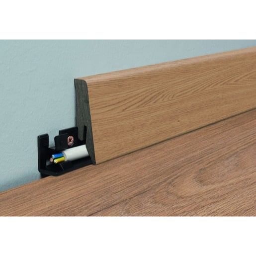 Lišta soklová Naturel hnědá