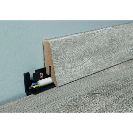 Lišta soklová Naturel šedá