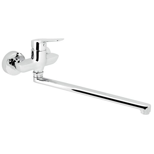 Novaservis Metalia 54 dřezová - umyvadlová baterie s otočným ramínkem 100 mm chrom 54079