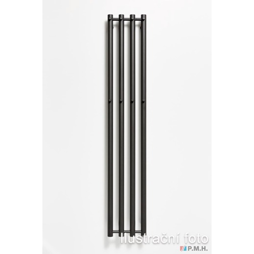P.M.H. Rosendal radiátor kombinovaný 42x150 cm černá RO24201500BL P.M.H.