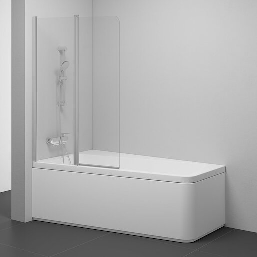 Ravak 10° vanová zástěna 150x100 cm satin 7qla0u03z1 10CVS2100TSL Ravak
