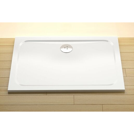 Ravak Chrome sprchová vanička obdélníková 110x80 cm litý mramor xa04d401010 GI11080PROCHROM0 Ravak