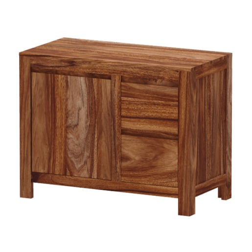 Skříňka pod umyvadlo Gani 90x70x45 cm z indického masivu palisandr GANI-KSU1 Gani