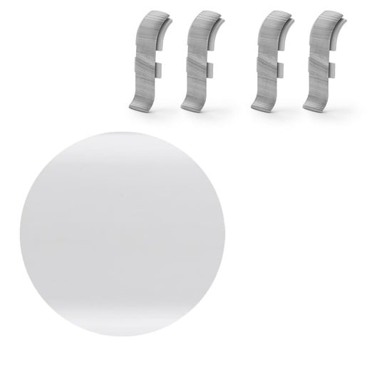 Spojka k soklu Naturel bílá