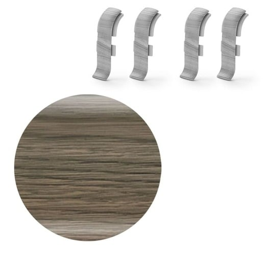 Spojka k soklu Naturel dub Bourbon černý