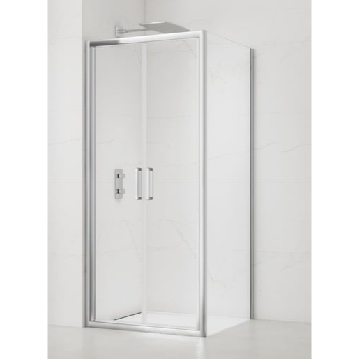 Sprchový kout obdélník 90x80 cm SAT TEX SIKOTEXL90STENA80 SAT