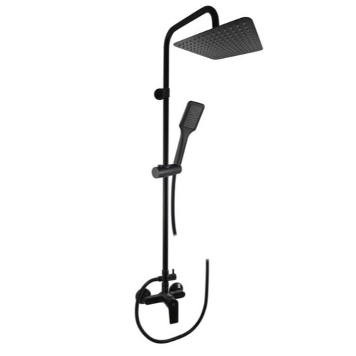 Sprchový systém RAV SLEZÁK Colorado se sprchovým setem černá matná CO182.5/7-04CMAT RAV SLEZÁK