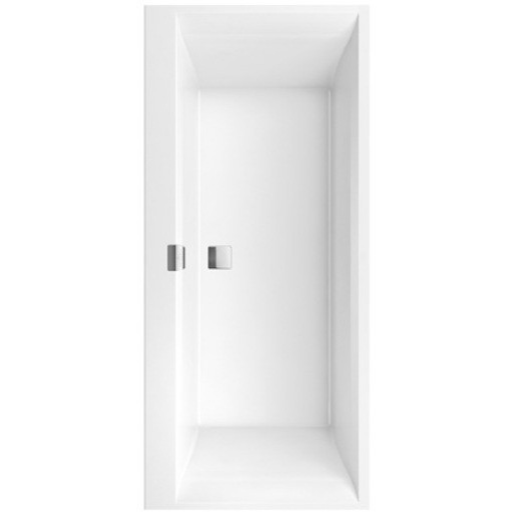 Villeroy & Boch Squaro Edge 12 obdélníková vana squaro 190x90 cm litý mramor levá i pravá UBQ190SQE2DV-01 Villeroy & Boch