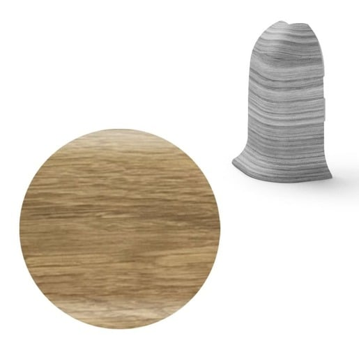 Vnější roh k soklu Naturel dub Bourbon přírodní