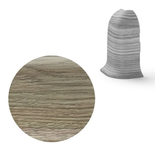 Vnější roh k soklu Naturel dub Victoria