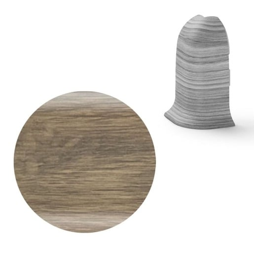 Vnější roh k soklu Naturel dub Wellington