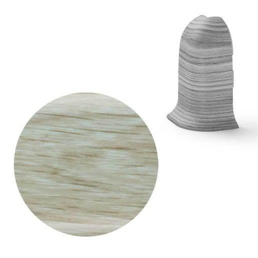 Vnější roh k soklu Naturel dub pískový