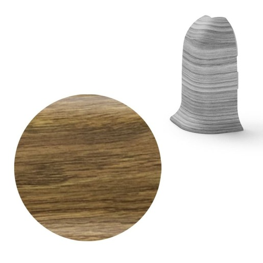 Vnější roh k soklu Naturel dub starý