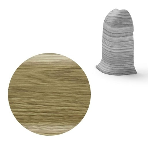 Vnější roh k soklu Naturel pinie