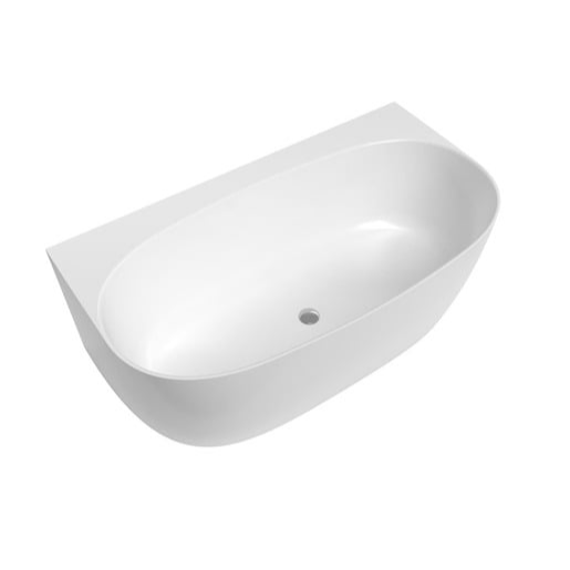 Volně stojící vana SAT Agnes 158x86 cm litý mramor levá i pravá SATAG1580W0 SAT