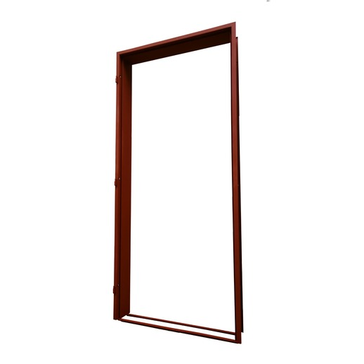 Zárubeň ocelová pro zazdění Naturel 80cm pro tloušťku stěny 15cm pravá ZAR15B380P Naturel