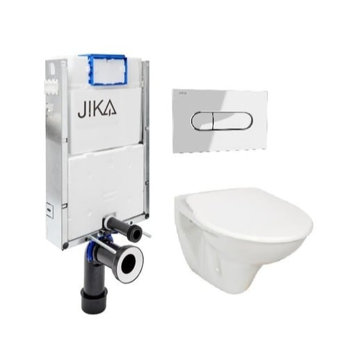 Závěsný WC set k zazdění Jika Nila KMPLJIKACR