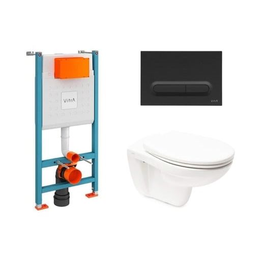 Závěsný wc set do lehkých stěn / předstěnová Vitra Normus SIKOVSB3