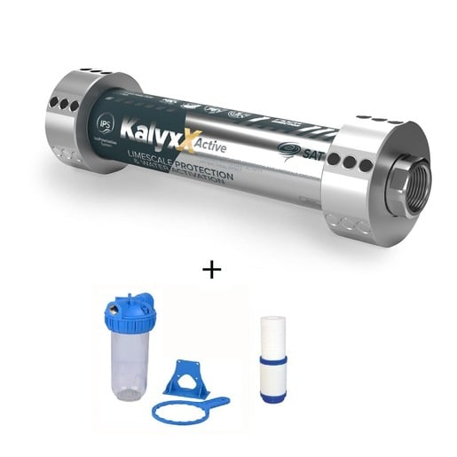 Změkčovač vody KalyxX IPS Active 3/4" + domácí filtr včetně vložky IPSKXABG34HF34010M KalyxX