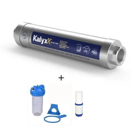 Změkčovač vody KalyxX IPS BlueLine 3/4" + domácí filtr včetně vložky IPSKXBG34HF341010M KalyxX