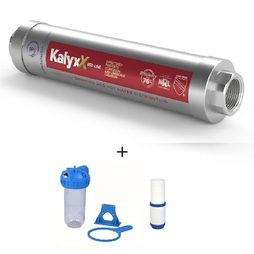 Změkčovač vody KalyxX IPS RedLine + filtr včetně vložky 3/4" IPSKXRG34HF341010M KalyxX