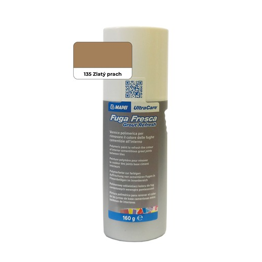 Barva na spáry Mapei zlatý prach 160 g FUGAFRESCA135 Mapei