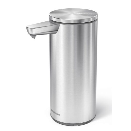 Bezdotykový dávkovač mýdla Simplehuman 266 ml dobíjecí kartáčovaná nerez SHST1082 Simplehuman