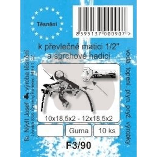 F3/90 1/2 převl.mat.guma F390 Multi