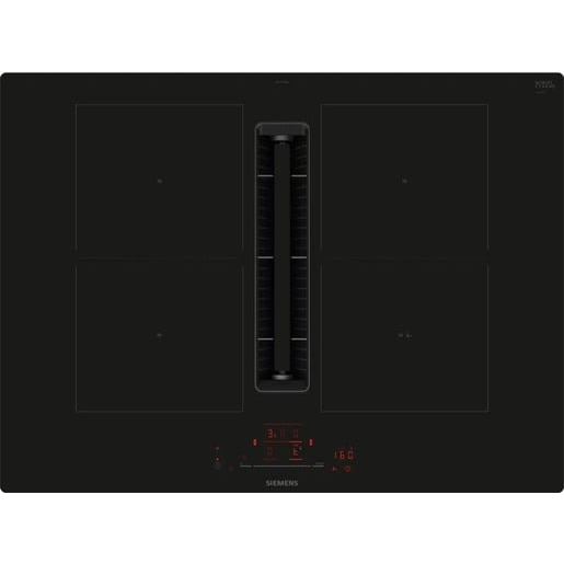 Indukční varná deska Siemens s odsáváním 70 cm instalace na pracovní desku bez rámečku ED711HQ26E Siemens
