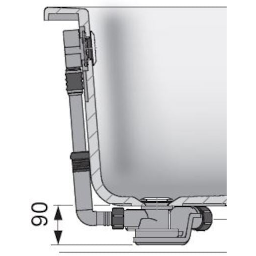 Juwel Duett vanový automat pro vany a DU0B01 Juwel