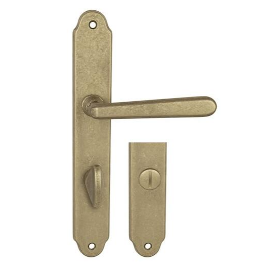 Klika Naturel ALT Wiena Natural mosaz nelakovaná klika/klika rozteč 90 mm WC WIENNATKLKLWC90 Naturel