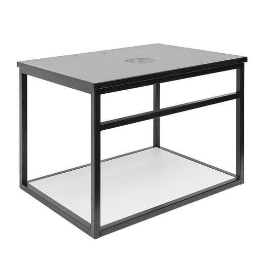 Konstrukce s žulovou krycí deskou Naturel Industrial 59x45x45 cm černá mat KONZOLEUM60BZ Naturel