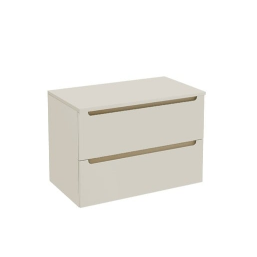 Koupelnová skříňka s krycí deskou Naturel Stilla 80x60x45 cm kašmír mat STILLADK08057D Naturel