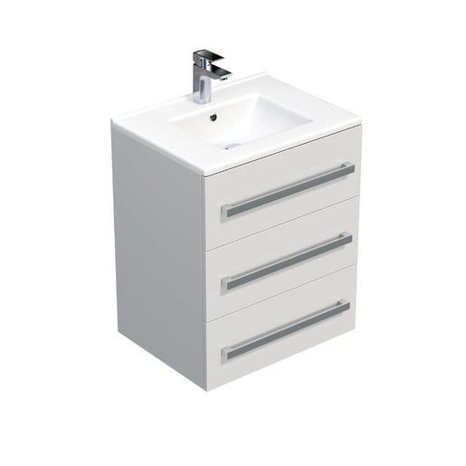 Koupelnová skříňka s umyvadlem SAT Cube Way 60x76