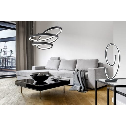 LED stolní lampa Cinque Ciola černá 577210132