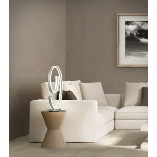 LED stolní lampa Cinque Ciola nikl 577210107