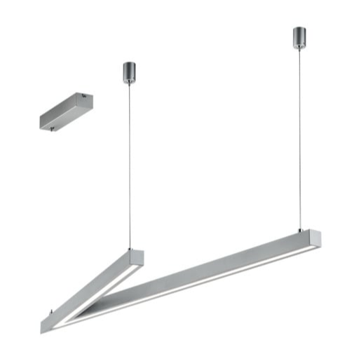 LED závěsné osvětlení Cinque Cicanto nikl 375010107