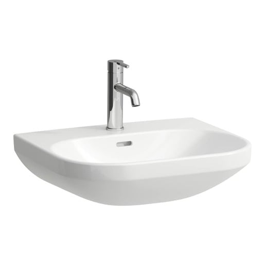 Laufen Lua umyvadlo 55x46 cm otvor pro baterii uprostřed H8110810001041 Laufen