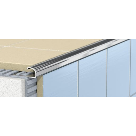 Lišta "oblá" Havos kartáčovaný