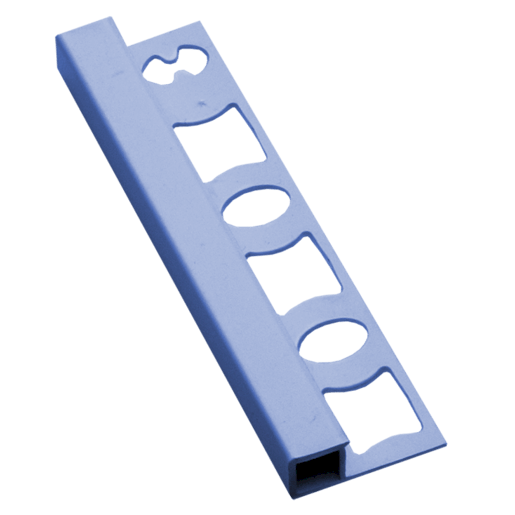 Lišta ukončovací "hranatá" Profil-EU světle modrá